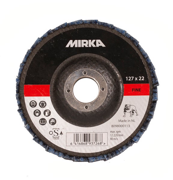 Puhdistuslamellilaikka 125mm hieno